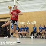 RAALTE, NETHERLANDS - SEPTEMBER 03
Nel Veldhuis (PCA Kwiek)
during the match at the sportcenter Tijenraan Stadium PCA Kwiek vs SEW 03-09-2022 Raalte (photo by Johan Wolff/Orange Pictures)