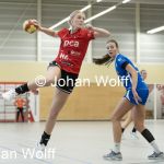 RAALTE, NETHERLANDS - SEPTEMBER 03
Lynn Holtman (PCA Kwiek)
during the match at the sportcenter Tijenraan Stadium PCA Kwiek vs SEW 03-09-2022 Raalte (photo by Johan Wolff/Orange Pictures)