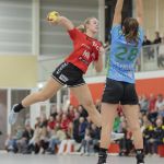 RAALTE, NETHERLANDS - OKTOBER 15
Daphne Luchies (PCA Kwiek)
during the match PCA Kwiek vs VOC at the sportcenter Tijenraan Stadium 15-10-2022 Raalte(photo by Johan Wolff/Orange Pictures)