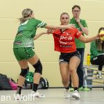 RAALTE, NETHERLANDS - NOVEMBER 12
Lisa Bosch (PCA Kwiek)
during the match PCA Kwiek vs HV Quintus at the Sportcenter Tijenraan Stadium 12-11-2022 Raalte (photo by Johan Wolff/Orange Pictures)