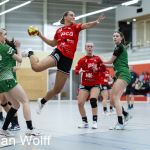 RAALTE, NETHERLANDS - NOVEMBER 12
Jill van der Berg HV Quintus, Lisa Bosch (PCA Kwiek)
during the match PCA Kwiek vs HV Quintus at the Sportcenter Tijenraan Stadium 12-11-2022 Raalte (photo by Johan Wolff/Orange Pictures)