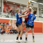 RAALTE, NETHERLANDS - NOVEMBER 26
during the match PCA Kwiek ds2 vs Meos dames 1 at the sportcenter Tijenraan Stadium 26-11-2022 Raalte (photo by Johan Wolff/Orange Pictures)