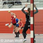 RAALTE, NETHERLANDS - NOVEMBER 26
during the match PCA Kwiek ds2 vs Meos dames 1 at the sportcenter Tijenraan Stadium 26-11-2022 Raalte (photo by Johan Wolff/Orange Pictures)