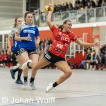 RAALTE, NETHERLANDS - NOVEMBER 26
during the match PCA Kwiek ds2 vs Meos dames 1 at the sportcenter Tijenraan Stadium 26-11-2022 Raalte (photo by Johan Wolff/Orange Pictures)