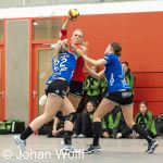 RAALTE, NETHERLANDS - NOVEMBER 26
during the match PCA Kwiek ds2 vs Meos dames 1 at the sportcenter Tijenraan Stadium 26-11-2022 Raalte (photo by Johan Wolff/Orange Pictures)