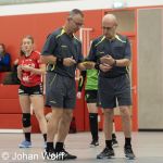 RAALTE, NETHERLANDS - NOVEMBER 26
during the match PCA Kwiek ds2 vs Meos dames 1 at the sportcenter Tijenraan Stadium 26-11-2022 Raalte (photo by Johan Wolff/Orange Pictures)