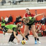 RAALTE, NETHERLANDS - NOVEMBER 26
during the match PCA Kwiek ds2 vs Meos dames 1 at the sportcenter Tijenraan Stadium 26-11-2022 Raalte (photo by Johan Wolff/Orange Pictures)