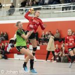 RAALTE, NETHERLANDS - NOVEMBER 26
during the match PCA Kwiek ds2 vs Meos dames 1 at the sportcenter Tijenraan Stadium 26-11-2022 Raalte (photo by Johan Wolff/Orange Pictures)