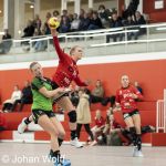 RAALTE, NETHERLANDS - NOVEMBER 26
during the match PCA Kwiek ds2 vs Meos dames 1 at the sportcenter Tijenraan Stadium 26-11-2022 Raalte (photo by Johan Wolff/Orange Pictures)