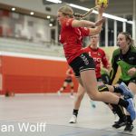 RAALTE, NETHERLANDS - NOVEMBER 26
during the match PCA Kwiek ds2 vs Meos dames 1 at the sportcenter Tijenraan Stadium 26-11-2022 Raalte (photo by Johan Wolff/Orange Pictures)