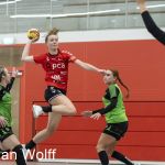 RAALTE, NETHERLANDS - NOVEMBER 26
Lotte Stam PCA Kwiek
during the match PCA Kwiek ds2 vs Meos dames 1 at the sportcenter Tijenraan Stadium 26-11-2022 Raalte (photo by Johan Wolff/Orange Pictures)