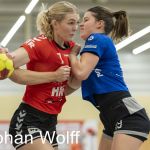 RAALTE, NETHERLANDS - NOVEMBER 26
Diede Konings Venlo, Lynn Holtman (PCA Kwiek)
during the match PCA Kwiek ds1 vs Venlo at the sportcenter Tijenraan Stadium 26-11-2022 Raalte (photo by Johan Wolff/Orange Pictures)