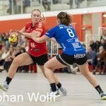 RAALTE, NETHERLANDS - NOVEMBER 26
Daphne Luchies (PCA Kwiek), Demi Smolenaers Venlo
during the match PCA Kwiek ds1 vs Venlo at the sportcenter Tijenraan Stadium 26-11-2022 Raalte (photo by Johan Wolff/Orange Pictures)