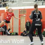 RAALTE, NETHERLANDS - NOVEMBER 26
Floor Liefers (PCA Kwiek), Marit Buckers Venlo
during the match PCA Kwiek ds1 vs Venlo at the sportcenter Tijenraan Stadium 26-11-2022 Raalte (photo by Johan Wolff/Orange Pictures)