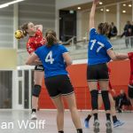 RAALTE, NETHERLANDS - FEBRUAR 18
during the match PCA Kwiek vs PSV handbal at the Sportpark Tijenraan Stadium 18-02-2023 Raalte (photo by Johan Wolff/Orange Pictures)