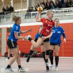 RAALTE, NETHERLANDS - FEBRUAR 18
during the match PCA Kwiek vs PSV handbal at the Sportpark Tijenraan Stadium 18-02-2023 Raalte (photo by Johan Wolff/Orange Pictures)