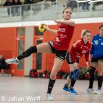 RAALTE, NETHERLANDS - FEBRUAR 18
during the match PCA Kwiek vs PSV handbal at the Sportpark Tijenraan Stadium 18-02-2023 Raalte (photo by Johan Wolff/Orange Pictures)