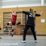 RAALTE, NETHERLANDS - FEBRUAR 18
during the match PCA Kwiek vs PSV handbal at the Sportpark Tijenraan Stadium 18-02-2023 Raalte (photo by Johan Wolff/Orange Pictures)