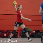 RAALTE, NETHERLANDS - FEBRUAR 18
during the match PCA Kwiek vs PSV handbal at the Sportpark Tijenraan Stadium 18-02-2023 Raalte (photo by Johan Wolff/Orange Pictures)