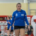 RAALTE, NETHERLANDS - FEBRUAR 18
during the match PCA Kwiek vs PSV handbal at the Sportpark Tijenraan Stadium 18-02-2023 Raalte (photo by Johan Wolff/Orange Pictures)