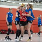 RAALTE, NETHERLANDS - FEBRUAR 18
during the match PCA Kwiek vs PSV handbal at the Sportpark Tijenraan Stadium 18-02-2023 Raalte (photo by Johan Wolff/Orange Pictures)