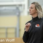 RAALTE, NETHERLANDS - FEBRUAR 18
during the match PCA Kwiek vs PSV handbal at the Sportpark Tijenraan Stadium 18-02-2023 Raalte (photo by Johan Wolff/Orange Pictures)