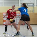 RAALTE, NETHERLANDS - FEBRUAR 18
during the match PCA Kwiek vs PSV handbal at the Sportpark Tijenraan Stadium 18-02-2023 Raalte (photo by Johan Wolff/Orange Pictures)
