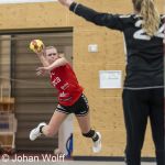RAALTE, NETHERLANDS - FEBRUAR 18
during the match PCA Kwiek vs PSV handbal at the Sportpark Tijenraan Stadium 18-02-2023 Raalte (photo by Johan Wolff/Orange Pictures)