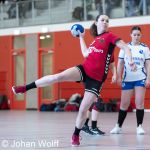RAALTE, NETHERLANDS - FEBRUAR 18
during the match PCA Kwiek vs PSV handbal at the Sportpark Tijenraan Stadium 18-02-2023 Raalte (photo by Johan Wolff/Orange Pictures)