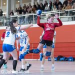 RAALTE, NETHERLANDS - FEBRUAR 18
during the match PCA Kwiek vs PSV handbal at the Sportpark Tijenraan Stadium 18-02-2023 Raalte (photo by Johan Wolff/Orange Pictures)