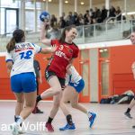 RAALTE, NETHERLANDS - FEBRUAR 18
during the match PCA Kwiek vs PSV handbal at the Sportpark Tijenraan Stadium 18-02-2023 Raalte (photo by Johan Wolff/Orange Pictures)