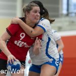RAALTE, NETHERLANDS - FEBRUAR 18
during the match PCA Kwiek vs PSV handbal at the Sportpark Tijenraan Stadium 18-02-2023 Raalte (photo by Johan Wolff/Orange Pictures)