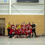 RAALTE, NETHERLANDS - FEBRUAR 18
during the match PCA Kwiek vs PSV handbal at the Sportpark Tijenraan Stadium 18-02-2023 Raalte (photo by Johan Wolff/Orange Pictures)