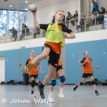 RAALTE, NETHERLANDS - DECEMEBER 21
during the match Zwartwoud Kwiek dames 1 vs Volendam dames 1 at the Tijenraan Stadium RAALTE 12-21-2024 RAALTE photo by Johan Wolff/Orange Pictures)