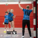 RAALTE, NETHERLANDS - DECEMEBER 21
during the match Zwartwoud Kwiek dames 1 vs Volendam dames 1 at the Tijenraan Stadium RAALTE 12-21-2024 RAALTE photo by Johan Wolff/Orange Pictures)