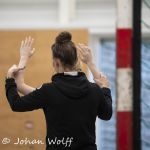 RAALTE, NETHERLANDS - DECEMEBER 21
during the match Zwartwoud Kwiek dames 1 vs Volendam dames 1 at the Tijenraan Stadium RAALTE 12-21-2024 RAALTE photo by Johan Wolff/Orange Pictures)