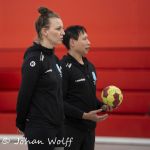 RAALTE, NETHERLANDS - DECEMEBER 21
during the match Zwartwoud Kwiek dames 1 vs Volendam dames 1 at the Tijenraan Stadium RAALTE 12-21-2024 RAALTE photo by Johan Wolff/Orange Pictures)